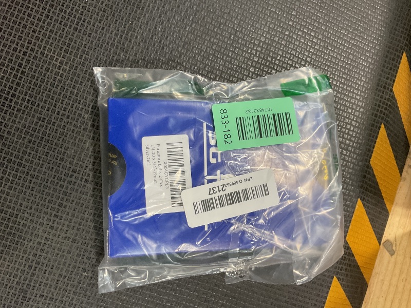 View 2 of 1/4-20 x 3/4" 20Pcs Flat Head Hex Socket Cap Screws Bolts Barrel Nuts Kit, 304 Stainless Steel 18-8, Full Thread by SG TZH (with Hex Spanner)