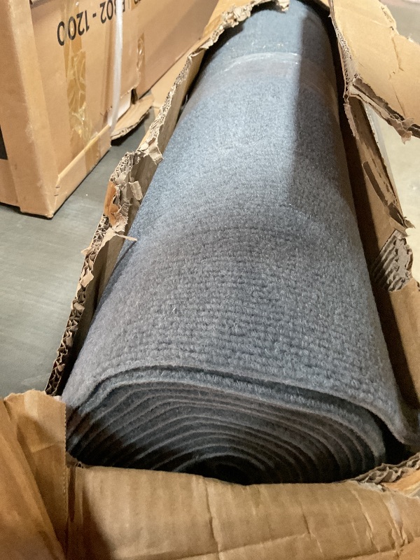 View 3 of ** dirt from transport**Grefinity Marine Carpet,6 FT x 18 FT Gray Indoor Outdoor Carpet 0.2" Thick Boat Rug with Water-Proof TPE Backing for Home, Patio, Porch, Deck