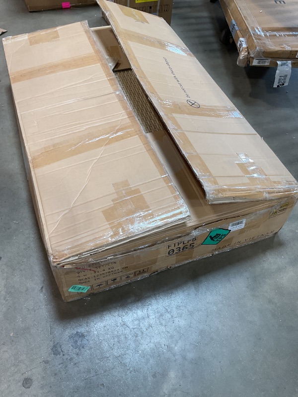 Photo 1 of **MISSING PIECES**** color is light, brown and gray **YITAHOME Patio Wicker L-Shaped Furniture Set, All-Weather Rattan Outdoor Conversation Sofa Set for Backyard Deck with Soft Cushions,Ottomans and Plastic Wood Dining Table (Light Brown+Beige)