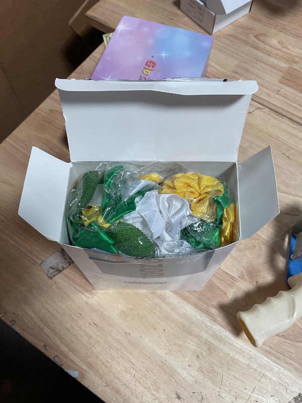 Photo 1 of 102" Flower Graduation Leis with Pearl Letters Patches Triple Braided Class of 2026 Pearl Graduation Ribbon Money Lei Necklace for High School College Senior Gift Grad Party Accessories(Green)