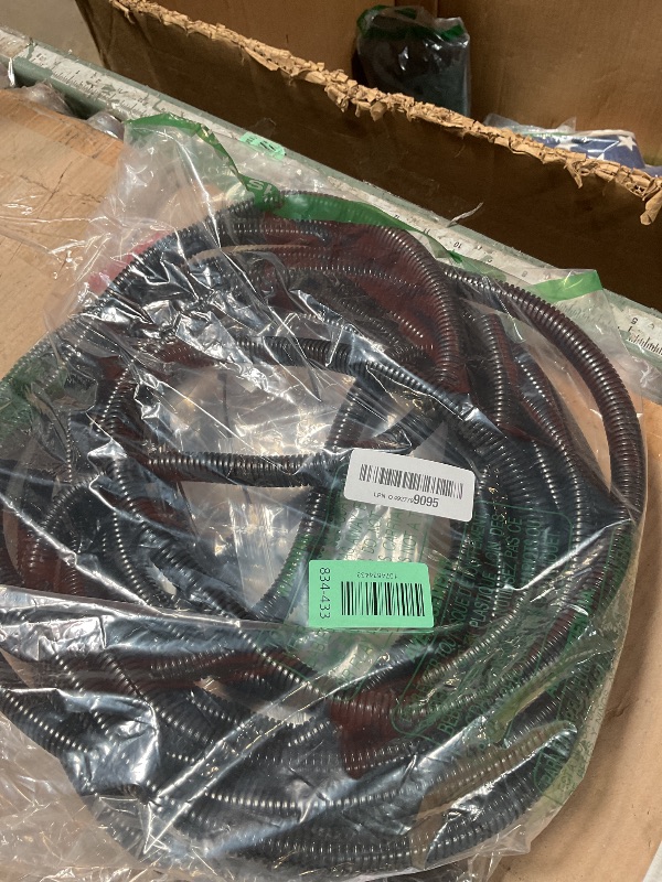 Photo 1 of 1/2 Inch Wire Loom Split Tubing - 30 ft Cord Protector Electric Wires Covers, Automotive Wire Flexible Conduit, Plastic Wire Cover with Cable Zip Tie (1/2"-30ft)