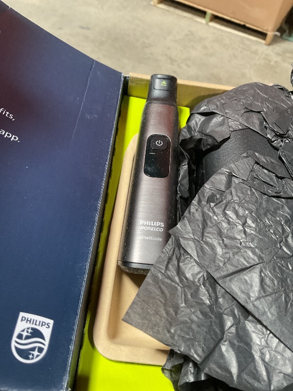 Photo 1 of ***FOR PARTS/ MISSING ASSEMBLY PIECES TO BE FUNCTIONAL*** Philips Norelco OneBlade 360 Pro Face + Body, Hybrid Electric Beard Trimmer, Shaver and Bodygroomer, with 360 Blade Technology, Model QP6552/90