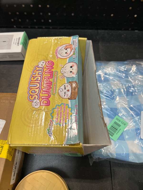 Photo 1 of *** PICTURE FOR REFERENCE ONLY***VANGETIMI 3 Pack Dumpling Squishies with Food Steamer Box,Colorful Squishies Dumpling Stress Relief Balls,Sensory Fidget Squeeze Toys Cute Desk Toy