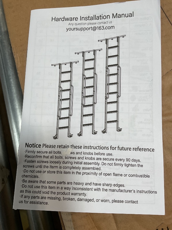 Photo 1 of ***MISSING HARDWARE*** CEAKIAN 10FT Aluminum Rolling Library Ladder with 4FT Sliding Hardware Kit,Telescopic Hook Track with Brake Wheel,9 Steps with Handrail,450lbs Capacity,Black,Easy Assembly,for Loft Bookcase Attic Home