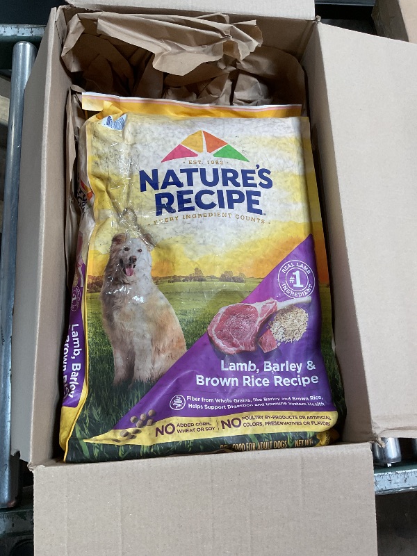 Photo 1 of **HOLE IN BAG**Nature?s Recipe Lamb, Barley & Brown Rice Recipe Dry Dog Food, 24 lb. Bag
