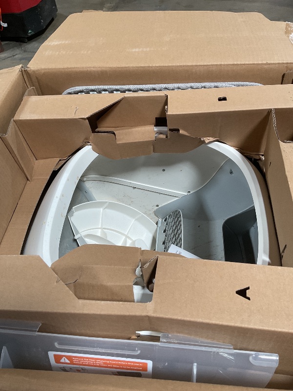 Photo 1 of **HEAVILY USED EXTREMELY DIRTY / ODOR (CAT URINE)**** Meowant Automatic Self Cleaning Cat Litter Box with APP Control, Odor Free, Cat-Safe Anti-Stuck Technology, Larger Space & Low Entry for Multiple Cats, Kittens & Senior Pets