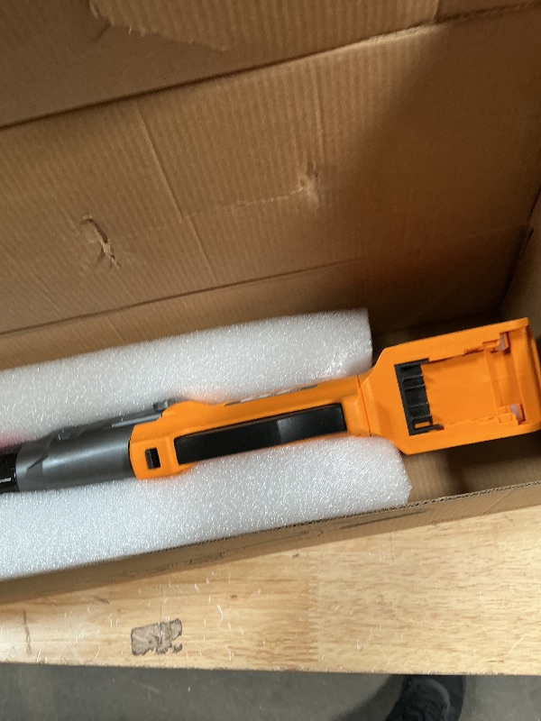 Photo 1 of 3/8" Cordless Ratchet Wrench, Compatible with DEWALT 20V MAX Battery, 74Ft-Lbs Power Brushless Electric Ratchet Tool Kit Variable Speed, 1/2" & 1/4" Adapters, 3" Extension Bar (Tool Only)