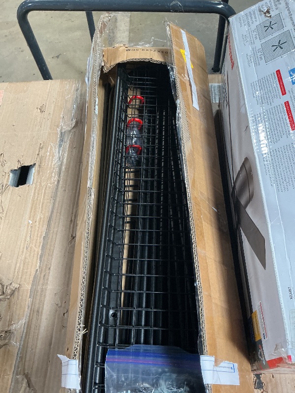 Photo 1 of **FOR PARTS ONLY/ HAS DAMAGED PIECES*** PLKOW Basketball Rack, Rolling Ball Storage with Baseball Bat Holder and Hooks, Sports Equipment Storage with Wheels for Volleyball, Football and Basketball Accessories, Powder Coated Steel