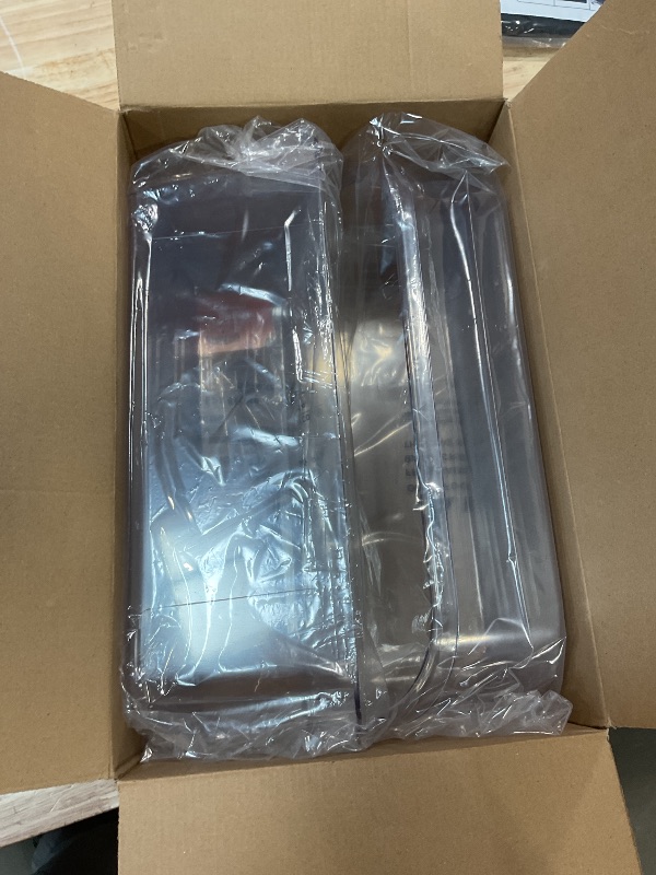 Photo 1 of 2 PACK Upgraded 240356402 Refrigerator Door Bin Replacement for Frigi.daire Refrigerator Door Shelf Parts LFSS2612TF0 LFSS2612TE0 FFSS2615TE0 Door Shelf Shelves By AMI PARTS (Length 15.38")