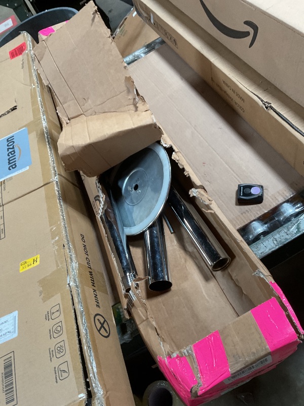 Photo 1 of ***MISSING PIECES***PARTS ONLY*** VEVOR Professional Dancing Pole, Spinning Static Dancing Pole Kit, Portable Removable Pole, 45mm Heavy-Duty Stainless Steel Pole, Height Adjustable Fitness Pole, for Exercise Home Club Gym, Silver