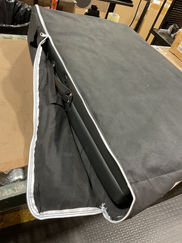 Photo 1 of *** MINOR RIPS ON BAG ***BestMassage Massage Bed Portable Massage Table 24 inch Wide Lash Bed Height Adjustable 2 Folding Spa Table with Non-Woven Bag for Spa Footmassage Facial CareSpa Tattoo