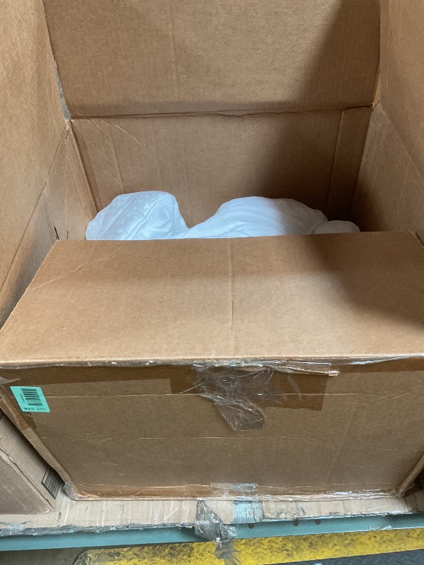 Photo 1 of *** MISSING MEMORY FOAM *** Sleep Innovations Dual Layer 4 Inch Memory Foam Mattress Topper, Full Size, Ultra Soft Support, 3 Inch Cooling Gel Memory Foam Plus 1 Inch Fluffy Pillow Top Cover