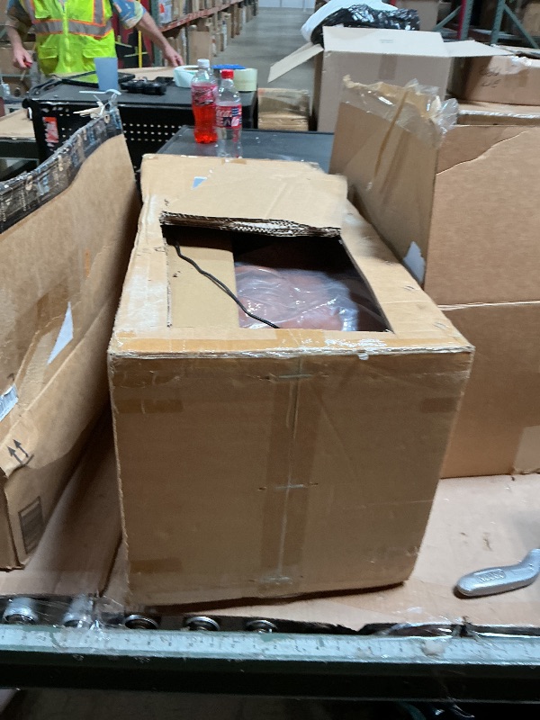 Photo 1 of **1 OF THE VASES  HAS A HOLE/ UNTESTED FOR FUNCTIONALITY*** Teamson Home 28.7" 4-Tier Cascading Bowl Solar Powered Water Fountain for Outdoor Living Spaces, Terracotta