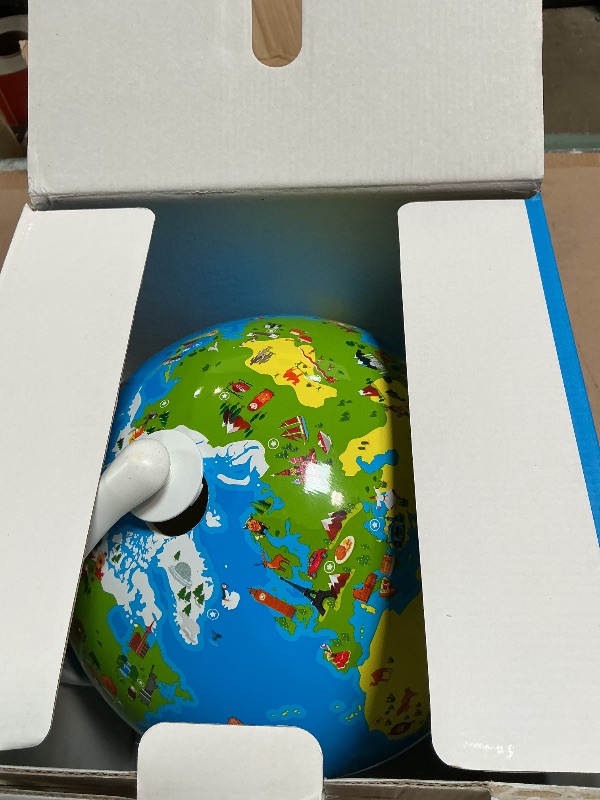 Photo 1 of ***TOP LOOSE***PlayShifu Orboot Earth – Interactive AR World Globe for Kids: 1000+ Facts on Animals, Places & Monuments | Tech-Powered STEM Learning Toy & Gift, Ages 4–10