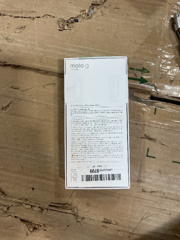 Photo 1 of **PHONE DID NOT POWER ON/MISSING CHARGER**Motorola Moto G Power - 2026 | Unlocked | Made for US 8/128GB | 50MP Camera | Pantone Evening Blue | AI Camera System, Military Grade, Ram Boost