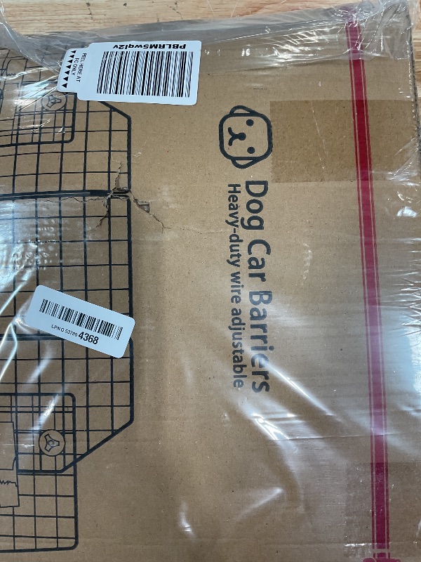 Photo 1 of **FOR PARTS ONLY HAS DAMAGED (BROKEN)  PIECES*** ERYTLLY Dog Car Barrier for SUVs, Vehicles, Dividers, Adjustable Heavy-Duty Wire Pet Gate, Foldable Car Pet Barrier with Mesh Bag, Car Accessories Safety Travel, for Cargo Area 36.6" to 64.5" Width