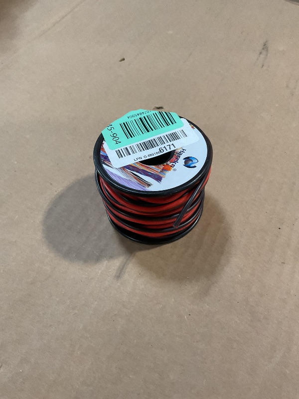 Photo 1 of 16 awg Silicone Electrical Wire 2 Conductor Parallel Wire line 60ft [Black 30ft Red 30ft] 16 Gauge Soft and Flexible Hook Up Oxygen Free Strands Tinned Copper Wire