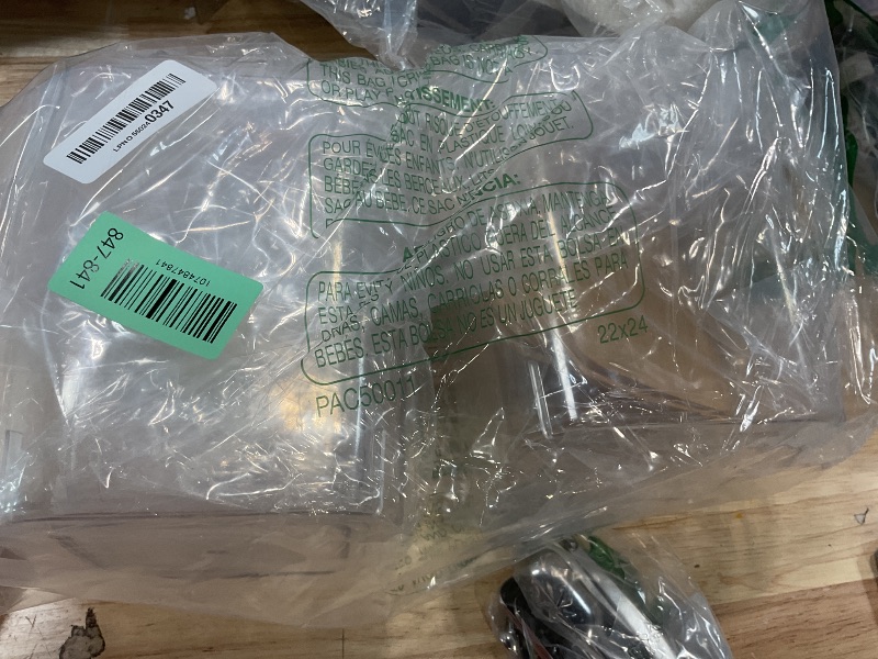 Photo 1 of ***MISSING ALL LIDS**** PLOUTA HOME 3 Pack Laundry Room Organization Storage Containers, Plastic Clear Laundry Pods Container & Dryer Sheet Holder Jars with Lids, Scoops & Labels for Detergent, Powder, Dryer Balls, Beads