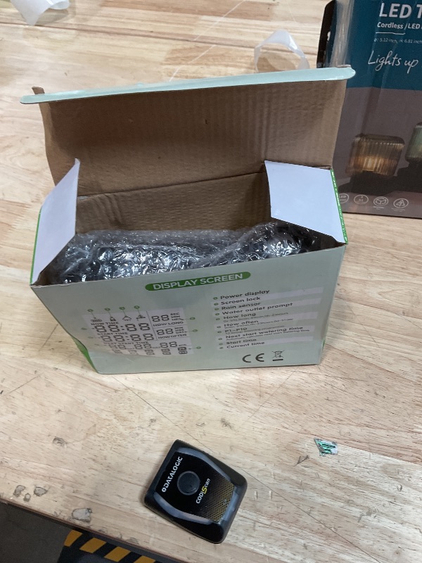 Photo 1 of ***MISSING ADAPTER*** CUXICHUXINXI Sprinkler Timer for Garden Hose,10 Independent Watering Programs,Automatic Rain Delay,Outdoor Faucet Water Timer with Manual Mode,3.3" LCD Display,IP54 Waterproof for Lawn Yard Irrigation