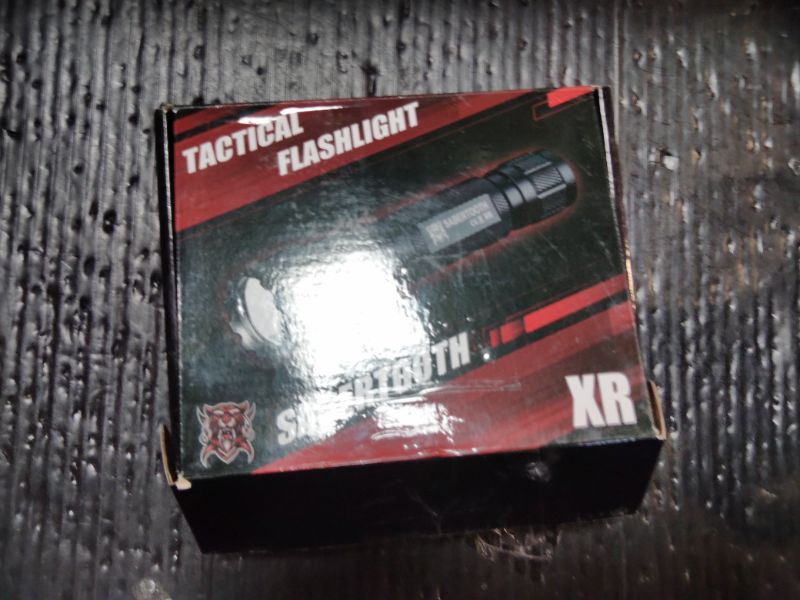 Photo 1 of ***MISSING BATTERY & HOLSTER*** SABERTOOTH Police Tactical Flashlights 1800 High Lumen with Holster for Duty Belt,LED Flashlights for Camping Emergencies