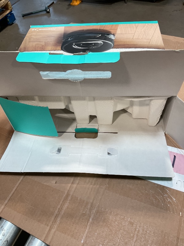 Photo 1 of **HEAVILY USED/MINOR DAMAGE FROM HITTING WALLS*** Lefant LiDAR Robot Vacuum and Mop, 450ml Visible Dustbin, Upgraded 190° PSD Obstacle Avoidance, Customized Cleaning, Multi-Floor Mapping, 150 Mins Runtime, 2.4G/5G WiFi, Pet Hair & Carpets, M330 Pro