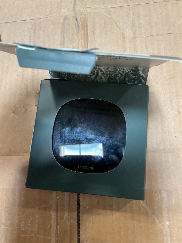 Photo 1 of **FOR PARTS ONLY/ NON-FUNCTIONAL*** ecobee Smart Thermostat Essential - Energy Star Certified programmable Wi-Fi Thermostat - Works with Siri, Alexa, and Google Assistant