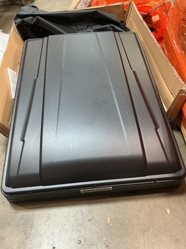 Photo 1 of **RUBBER PIECE ON THE BASE THAT TOUCHES CAR TOP IS SLIGHLTY DAMAGED** Sanhima Rooftop Tent Hard Shell - Jervis Overland Aluminium ABS Roof Top Tent w/Stargaze Window & LED Strip Light, Spacious Interior Space 83"x61"x41" for Car SUV Truck Camping (Gray)
