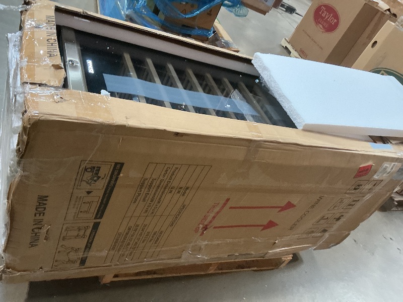 Photo 1 of ***LIGHTING DOES NOT WORK ***ORYMUSE Freestanding 180 Bottle Wine Fridge - 24" Built-in Cooler with Upgraded Compressor Cooling and Intelligent Temperature Memory, Large Capacity Refrigerator
