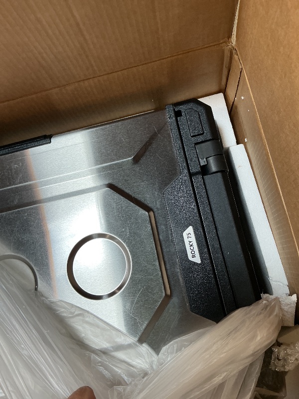 View 7 of **FOR PARTS ONLY HAS COMPRESSOR ERROR*** BougeRV 75 Quart Rocky V3.0 12 Volt Portable Refrigerator with 240Wh Battery, Dual Zone Car Fridge Freezer, APP Control, Compressor Cooler for Overlanding, Camping, Travel, RV, Truck(2026 New Model)