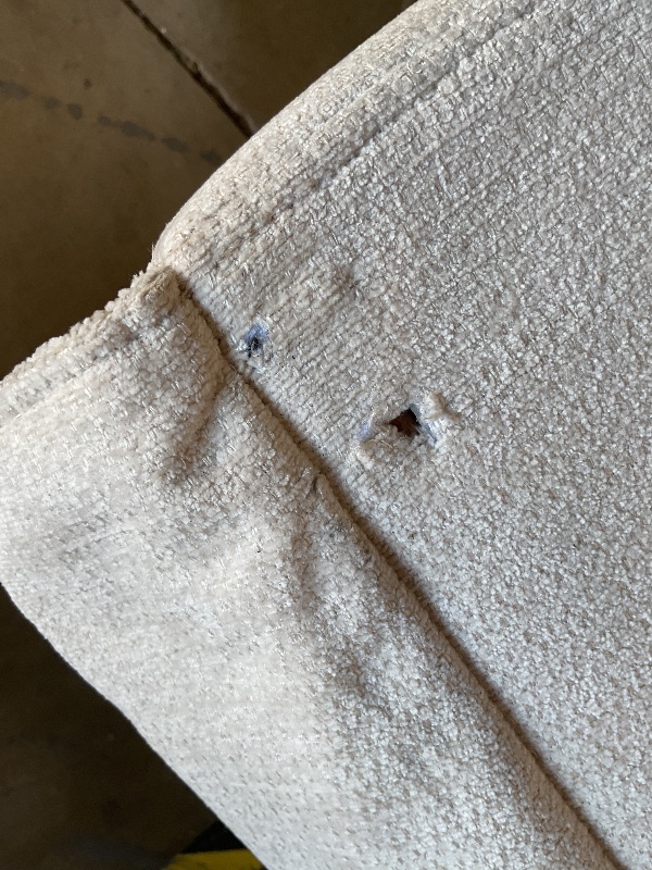 Photo 1 of ** MINOR HOLE. SELLING AS PARTIAL SET. ONE OF TWO BOXES**81.5" Convertible L Shaped Sleeper Sofa Bed