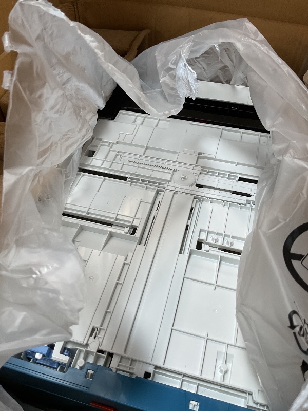 Photo 1 of ** plastic panel is loose **HP Color LaserJet Pro MFP 4301fdw Wireless All-in-One Color Laser Printer, Scanner, Copier, Fax, Best-for-Office