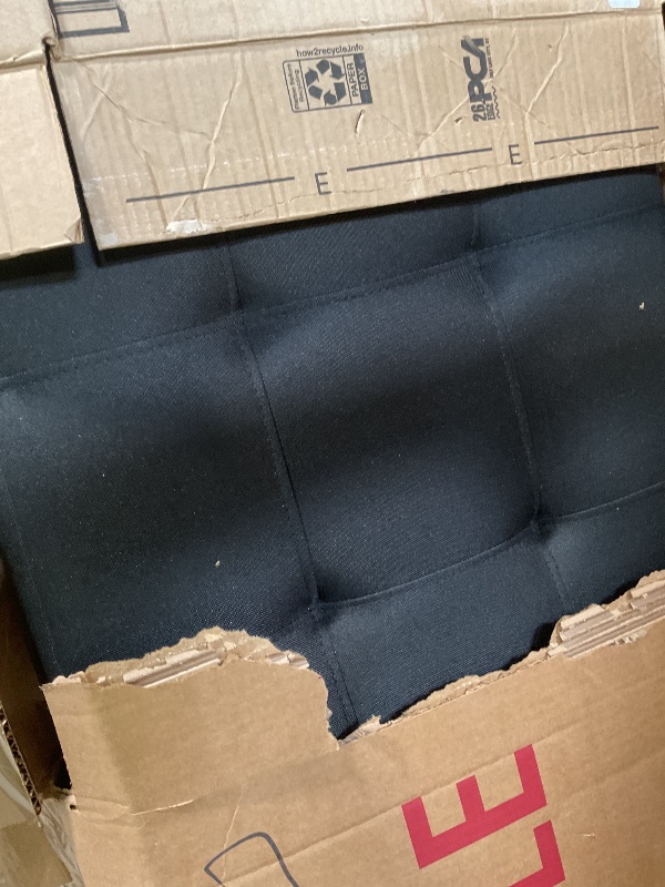 Photo 1 of **scratch damage**VEVOR Headboard, Queen Size Headboard with Adjustable Height, Comfortable Diamond Tufted for Queen Size Bed, W62.2 x H(42.72-54.53) x D2.76 in, Ideal for Bedroom, Hotel, Homestay, Dormitory, Black