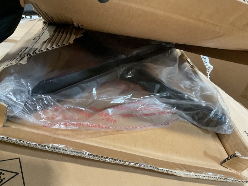 Photo 1 of ** 2 boxes. color is reddish black**Flash Furniture 30'' x 42'' Rectangular Black Laminate Table Top with 23.5'' x 29.5'' Table Height Base