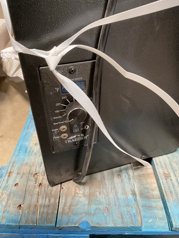Photo 1 of **MISSING ASSEMBLY HARDWARE/ UNKNOWN OTHER MISSING PIECES*** Traeger Grills Pro 34 Electric Wood Pellet Grill and Smoker, Bronze, 884 Square Inches Cook Area, 450 Degree Max Temperature, Meat Probe, 6 in 1 BBQ Grill
