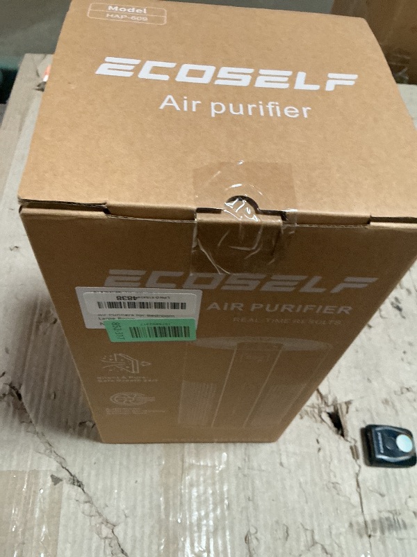 Photo 1 of **HEAVILY USED (ODOR)*** ECOSELF Air Purifiers for Home, Air Purifiers for Bedroom with Smart Auto Mode, HEPA Air Purifier, Air Cleaner for Smoke