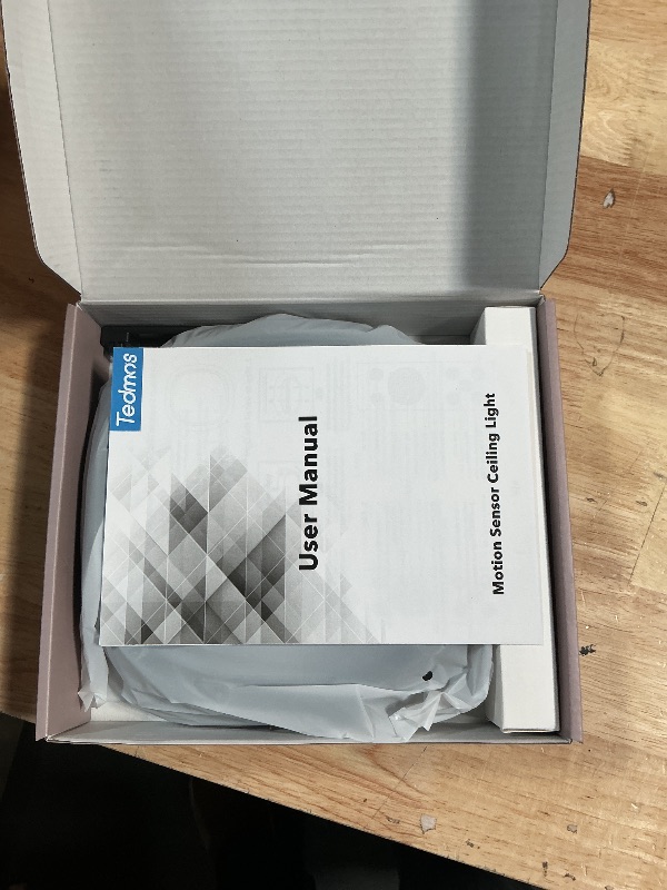 Photo 1 of ***Motion Sensor NON-FUNCTIONAL*** Rechargeable Ceiling Light with Remote, IP54 Waterproof 12000mAh Wireless Shower Lights, Battery Operated Closet Light Sensored Indoor LED Overhead Lighting No Wiring for Hallway Garage