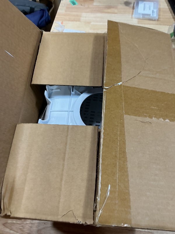 Photo 1 of **MISSING PIECE** kitchen Single Bowl Utility Sink, Kitchen Wall-Mounted Sink 15.1 x 11.2 Inch With 1.26 inch faucet hole, Plastic rv sink for Home, Restaurant, Dorm, Garage, Bathroom,Laundry (white, 15.1*11.2*7.1)