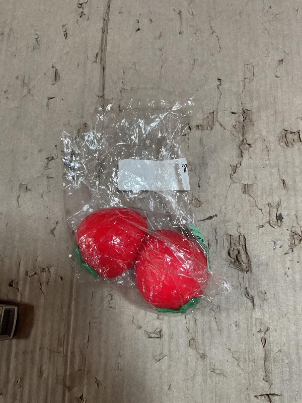 View 2 of 2Pcs Giant Strawberry Squishy, Jumbo Squishy Strawberry Toy, Big Taba Squishy Strawberry, Realistic Strawberry Stress Ball, Squishy Toy Fruit Ball, Slow Rise Office Desk Toy, Party Favors Gifts