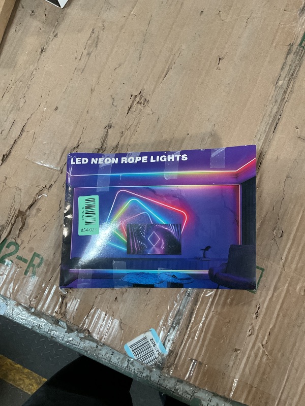 Photo 1 of 20Ft Led Rope Lights, Flexible Neon Lights Control with App/Remote, Multiple Modes, IP65 Outdoor RGB Waterproof, Music Sync Gaming Light Strip for Bedroom Decor