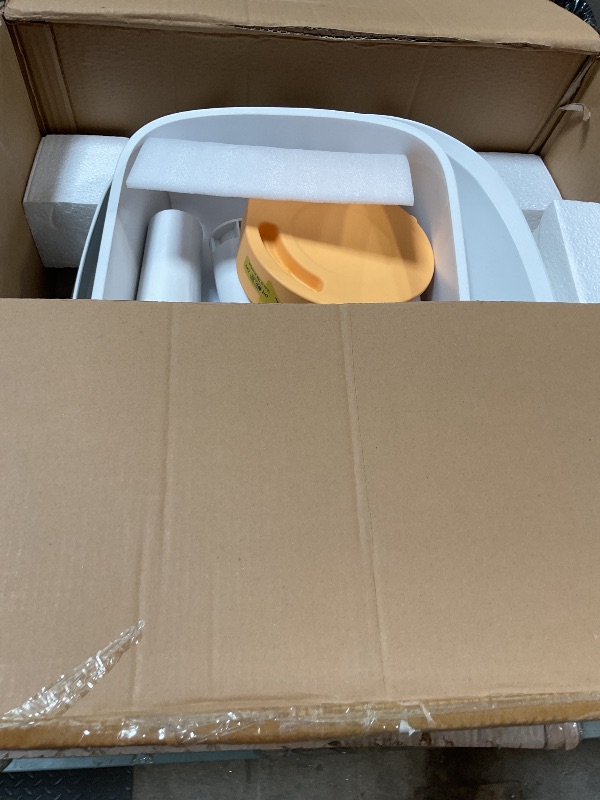Photo 1 of ***PARTS ONLY***NON FUNCTIONAL***THEREYE Automatic Litter Box?Open-Top Self Cleaning Litter Box for Multi-Cat Households-Controllable Via App Cat Litter Box for Office workers-10L Large Waste Bin Cat Accessories Smart Home Essential