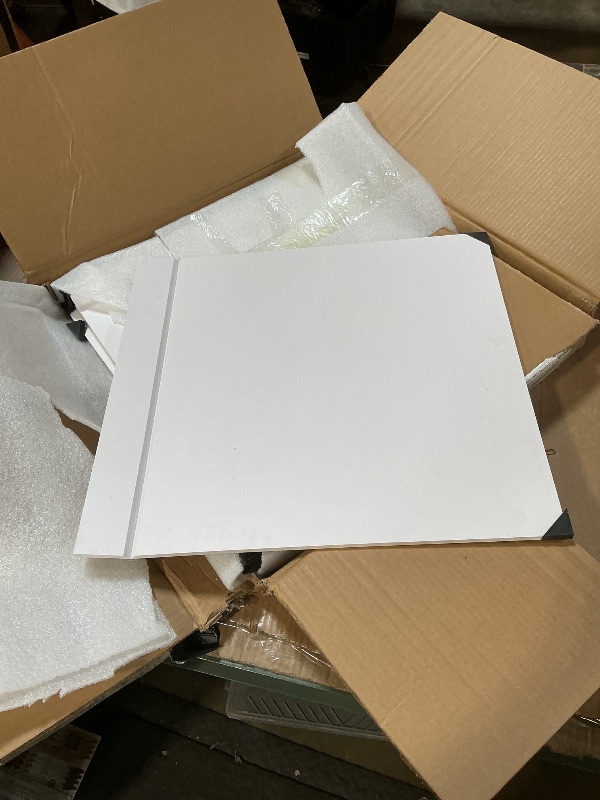 Photo 1 of ***DAMAGED**PARTS ONLY**** 5 Pcs Wire Rack Covers, 24x20x2.5 in PVC Wire Shelf Cover for Pantry, Removable Closet Decoration Shelf Liners (Not Wood) for Kitchen Bathroom Office Shelving, Durable Shelves Easy Install