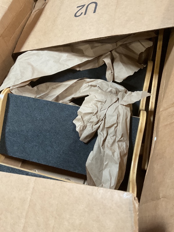 Photo 1 of ***DAMAGE*** Dog Steps for Bed,24 Inches 5 Step Dog Stairs for Senior Pets to Get On 30 Inches High Beds/Car,Made of Bamboo Can Support Large Dogs Weighing Up to 160 LB