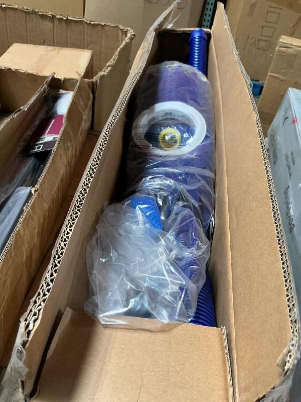 Photo 1 of ***FOR PARTS ONLY/ MISSING ASSEMBLY PIECES*** VINGLI Pool Vacuum Cleaner Automatic Sweeper Swimming Pool Creepy Crawler Vacuum with 33FT Hoses (Navy Blue&White)