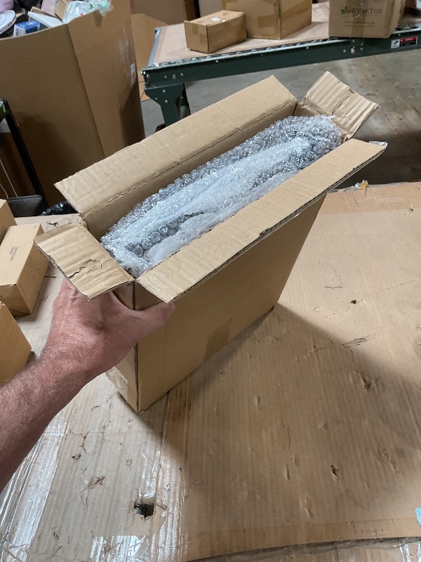 Photo 1 of ***RECOMENDED FOR PARTS/ ALL 6 INNER TRAYS ARE MISSING/ REMOTE IS ALSO MISSING**** AceOrbit Miniature Storage Carrying Case for Collectibles with LED Light Strip, 6 Trays and Lock Wooden Miniatures Display Case Transport Shelves with Handle for Action Fig