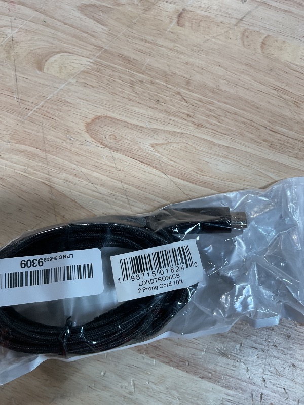 Photo 1 of 10ft Prong Power Cord for Sony PS5, PlayStation 5, Xbox One S/X Series X/S