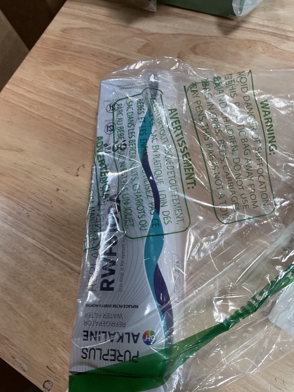 Photo 1 of **PRE- USED*** PUREPLUS BORPLFTR50 Replacement for Bosch 11025825 Ultra Clarity Pro, Alkaline Refrigerator Water Filter, Compatible with 12033030, 12028325,11025825, BORPLFTR55, WFC100MF, B36CT80SNS, 2Pack