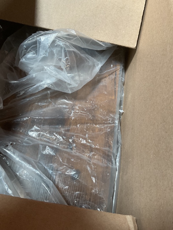 Photo 1 of ***DAMAGED/PARTS ONLY***Huuger Computer Desk, 55 Inch Home Office Desk, Gaming Writing Work from Home Study Desk, Large Legroom, Sturdy Metal Frame, Modern Simple, Rustic Brown