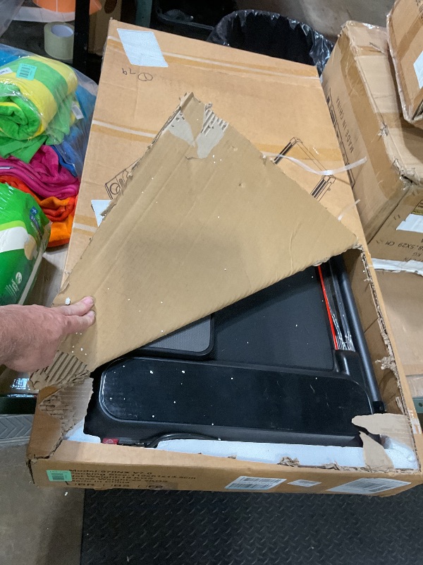 Photo 1 of ***FOR PARTS ONLY /NON-FUNCTIONAL/ MISSING INSTRUCTIONS*** Treadmills for Home 3.0HP Quiet Foldable Treadmill with Incline, Portable Walking Pad with Handle Bar, Walking Pad Treadmill for Running and Jogging with 330 LBS Capacity