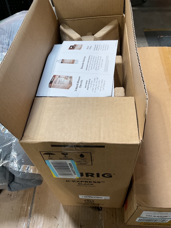 Photo 1 of ***FOR PARTS ONLY/ NON-FUNCTIONAL*** Keurig K-Express Single Serve K-Cup Pod Coffee Maker, 3 Brew Sizes, Strong Button Feature, 42oz Removable Reservoir, Black