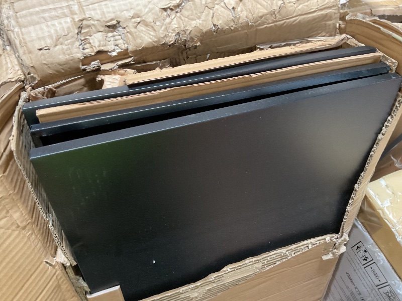 Photo 1 of ** dented/scrapes from transport**VEVOR Storage Shelves, 2000 lbs, 5 Tier Garage Storage Shelving, 18" D x 40" W x 72" H Adjustable Metal Shelves for Garage Shelves Utility Rack Shelf, Ideal for Kitchen, Warehouse, Basement, Black
